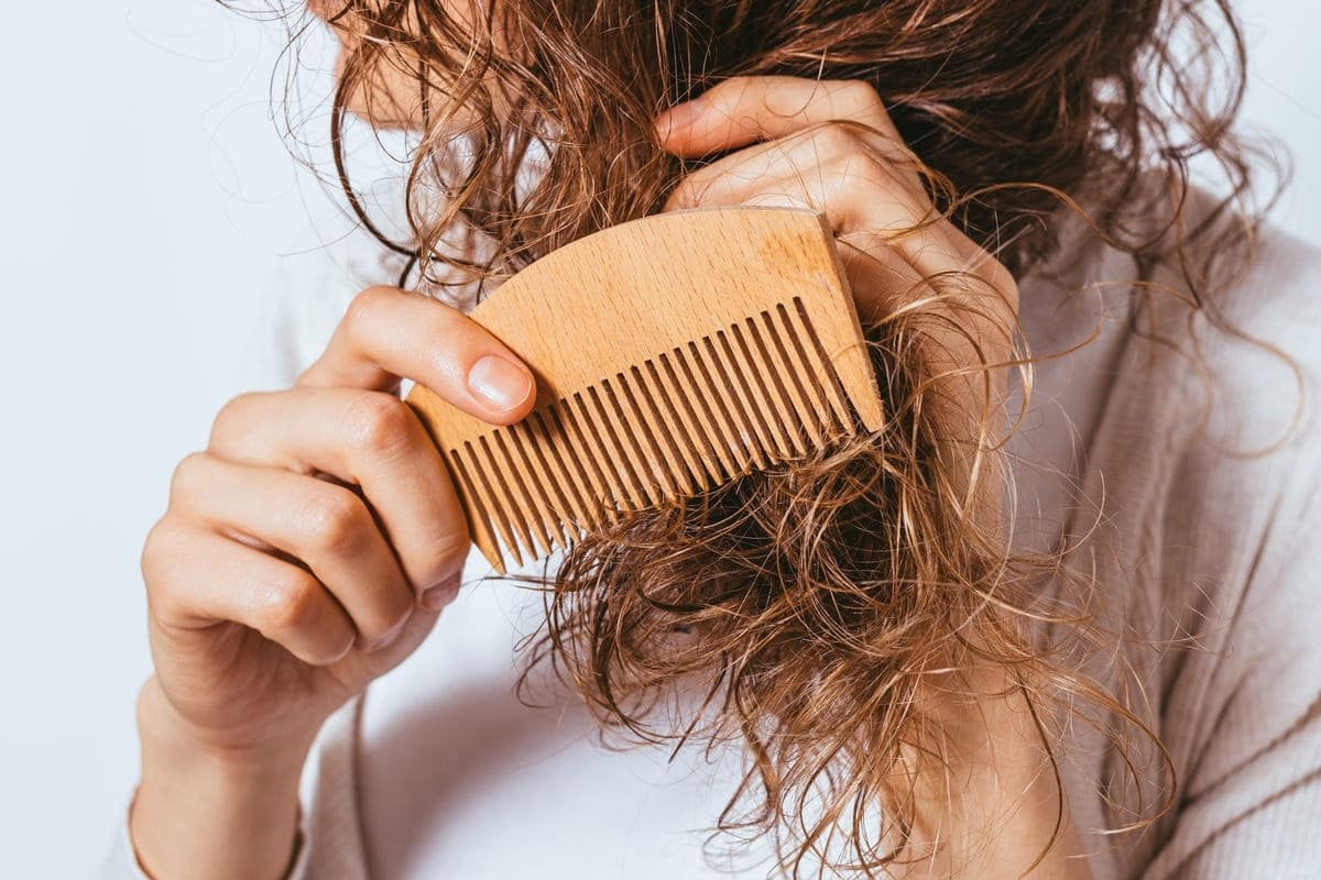 Different types of damaged hair