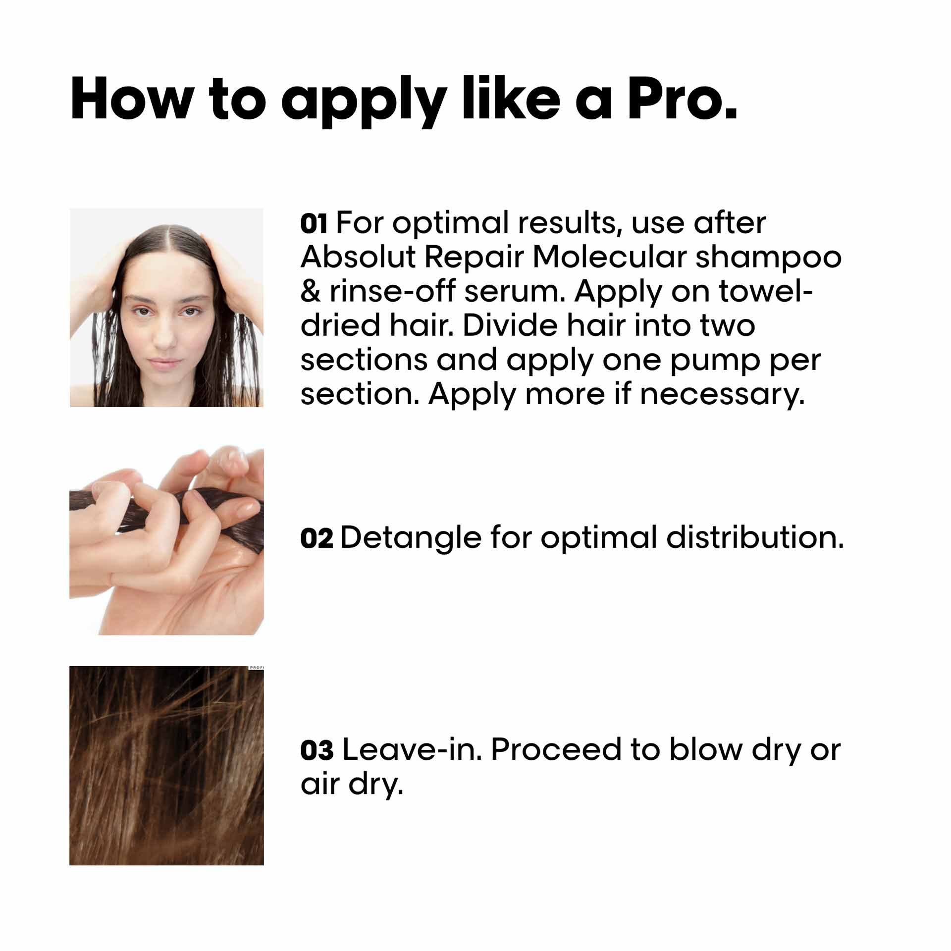 How to use ARM leave-in mask