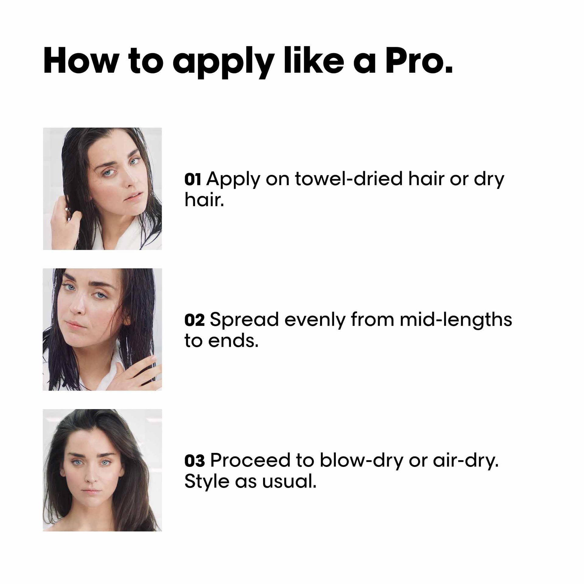 How to apply Absolut Repair Serum