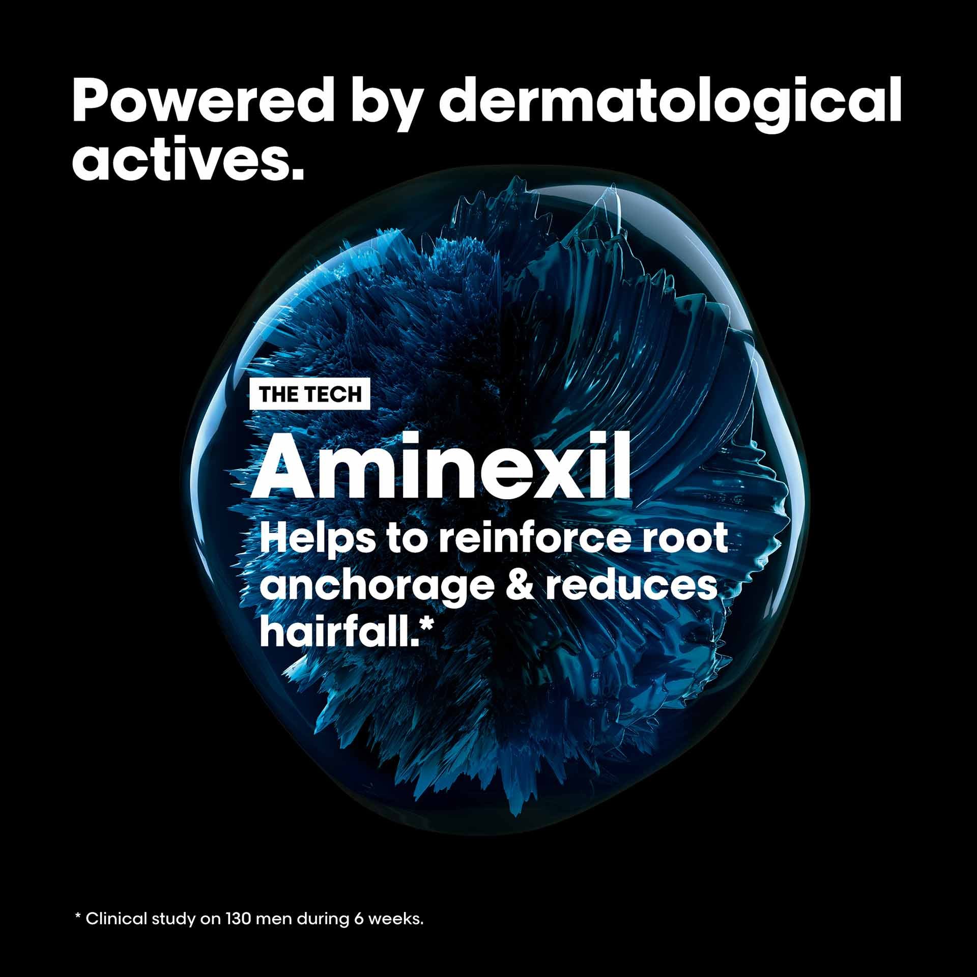Reduce hairfall with Aminexil