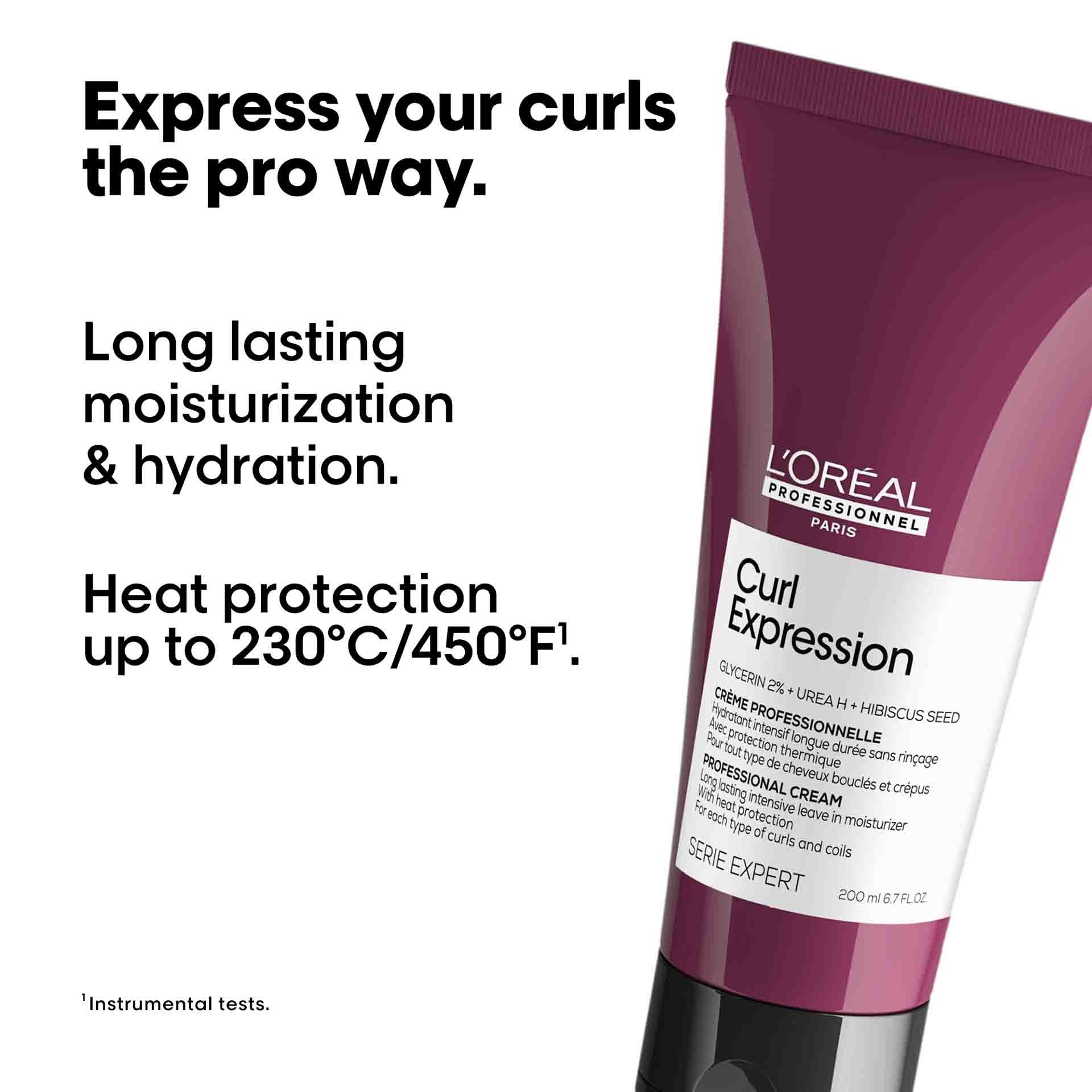 Benefits of Curl Expression hair cream for curls