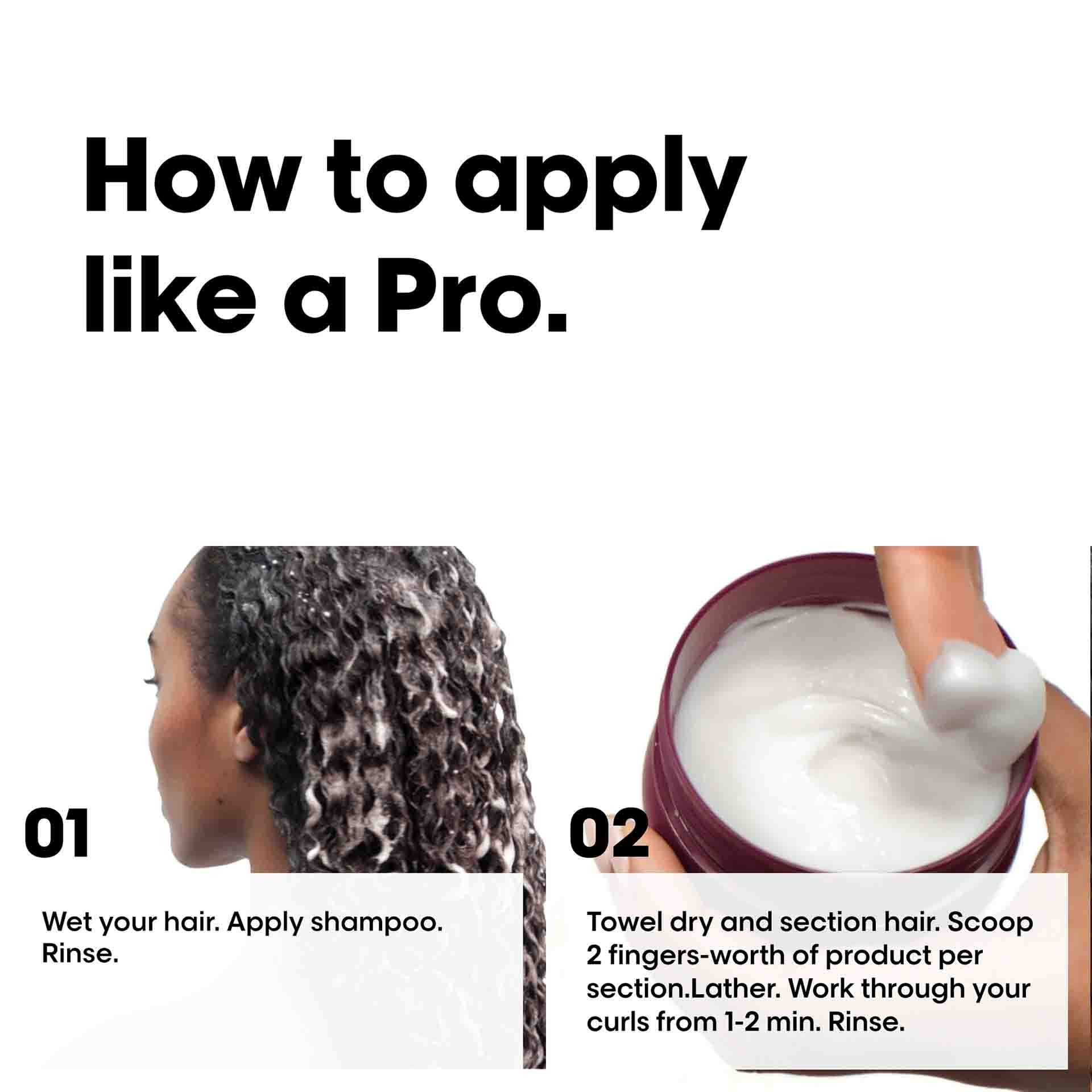 How to use Curl Expression Hair Mask for Curly Hair