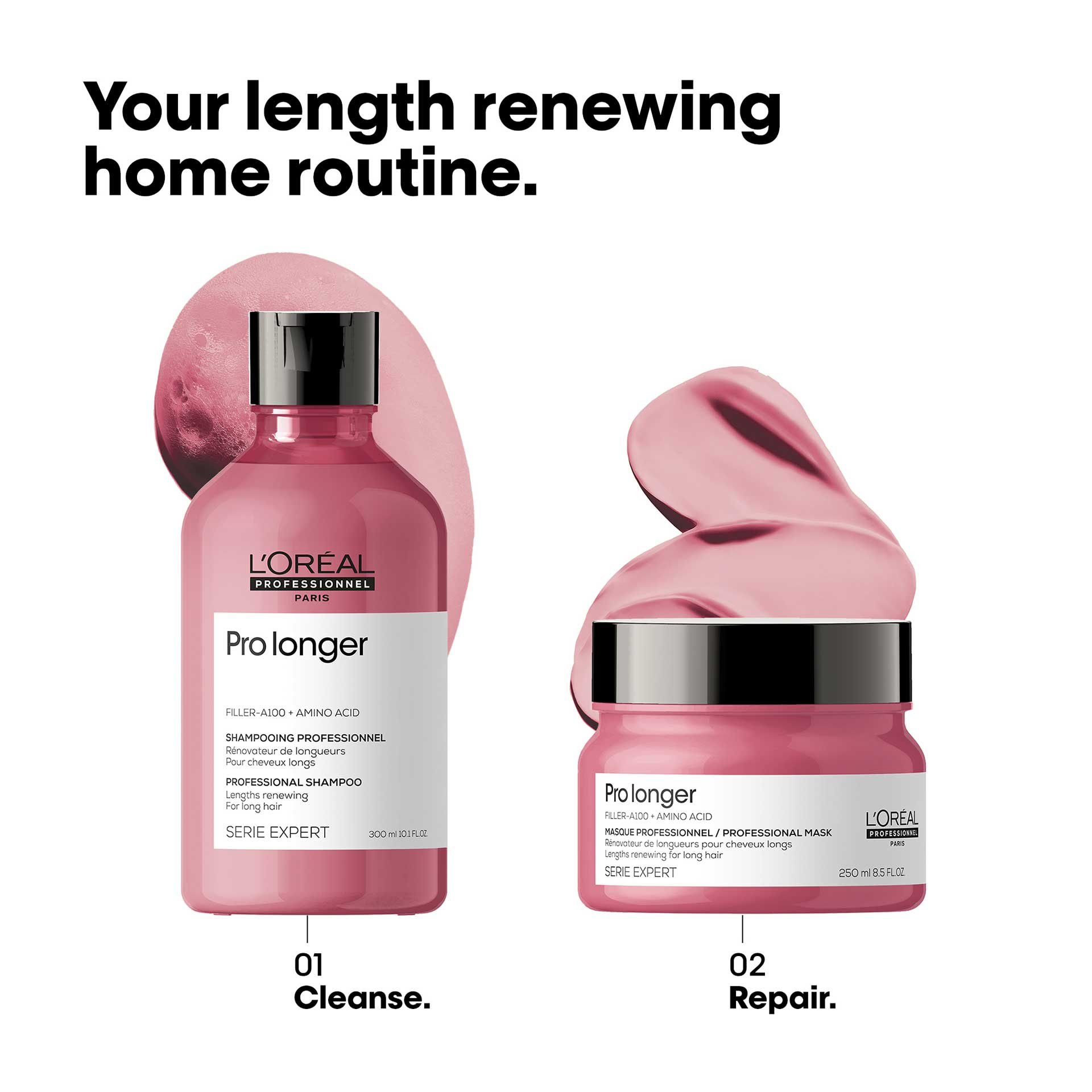 Pro longer routine for split ends