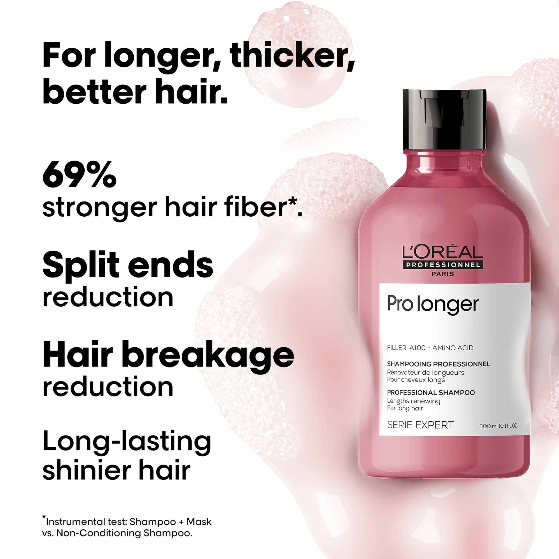 Pro longer shampoo for split ends