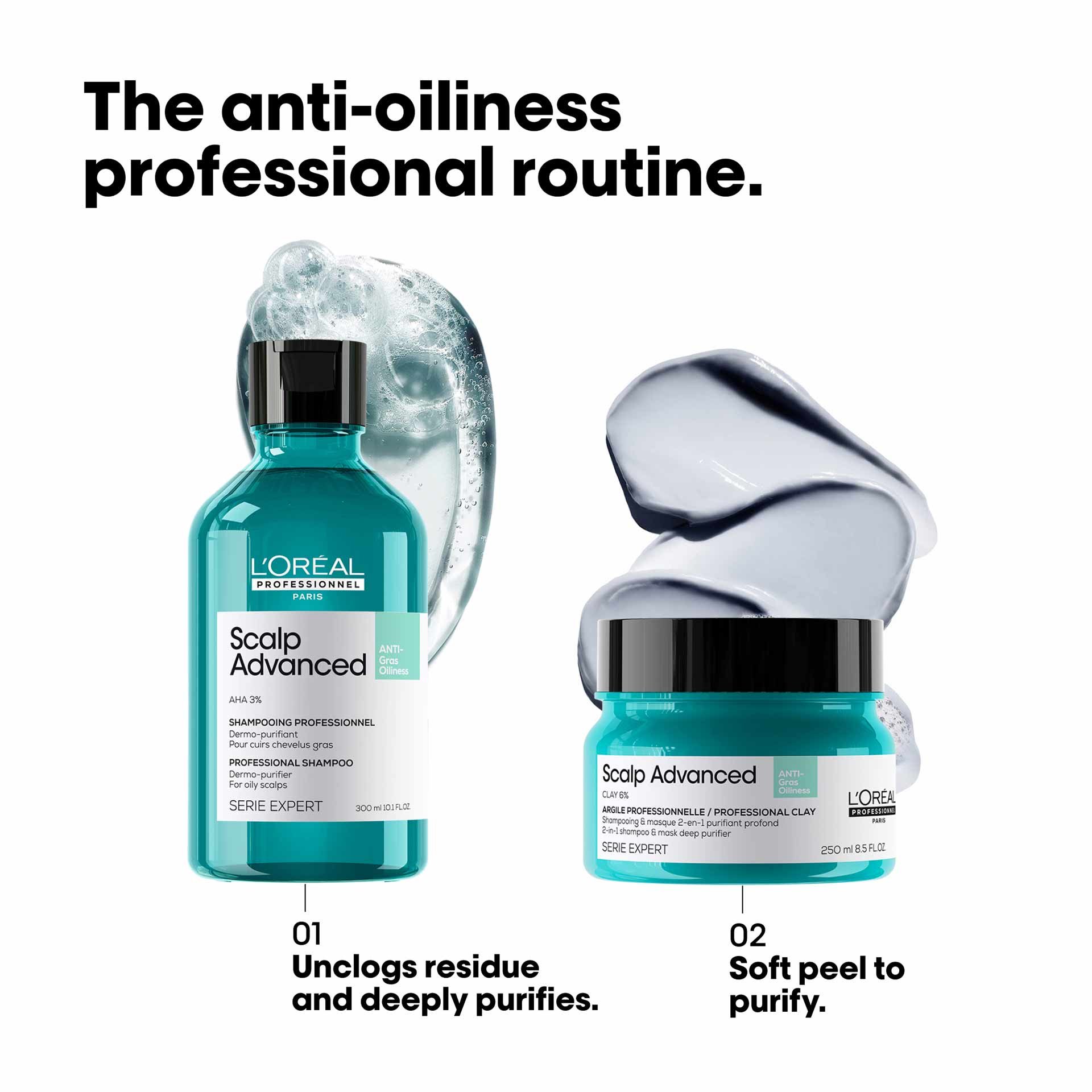 Anti-oiliness professional routine