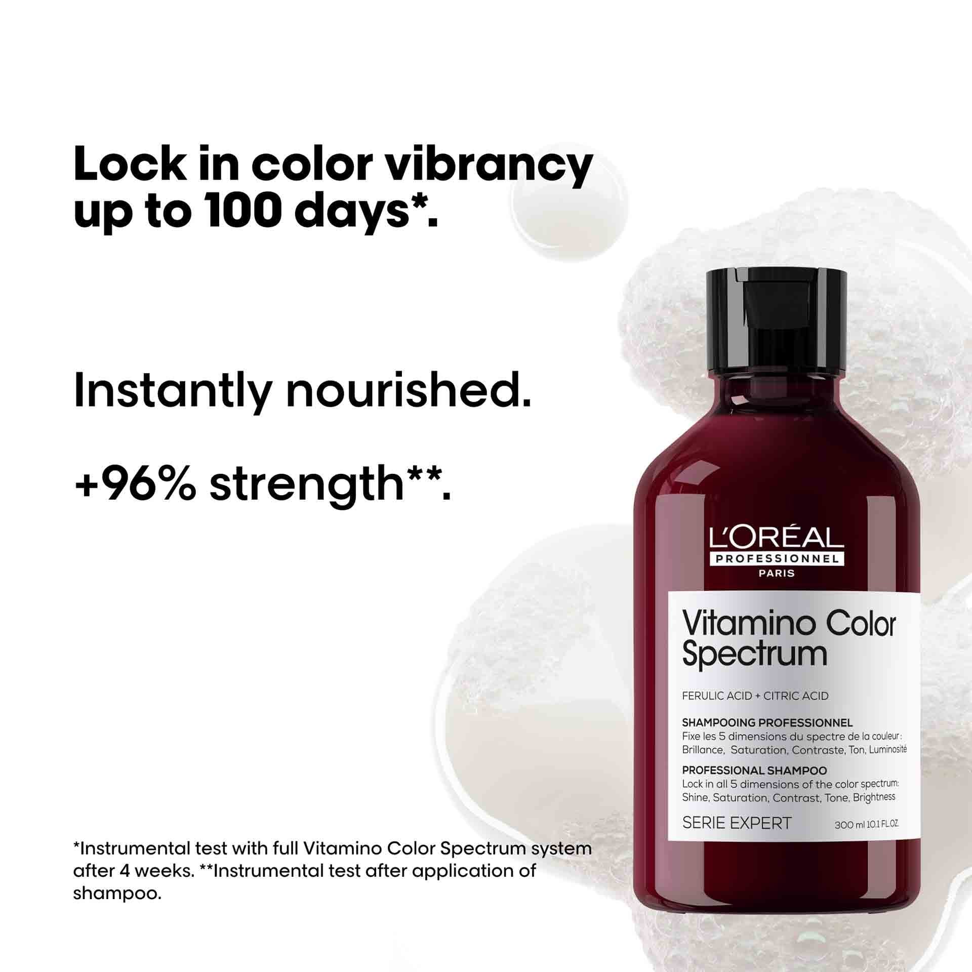 Benefits of Vitamino Color Spectrum Shampoo