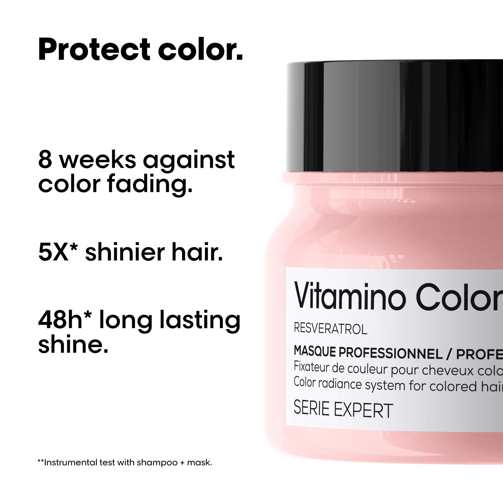 Vitamino Color mask for color protection