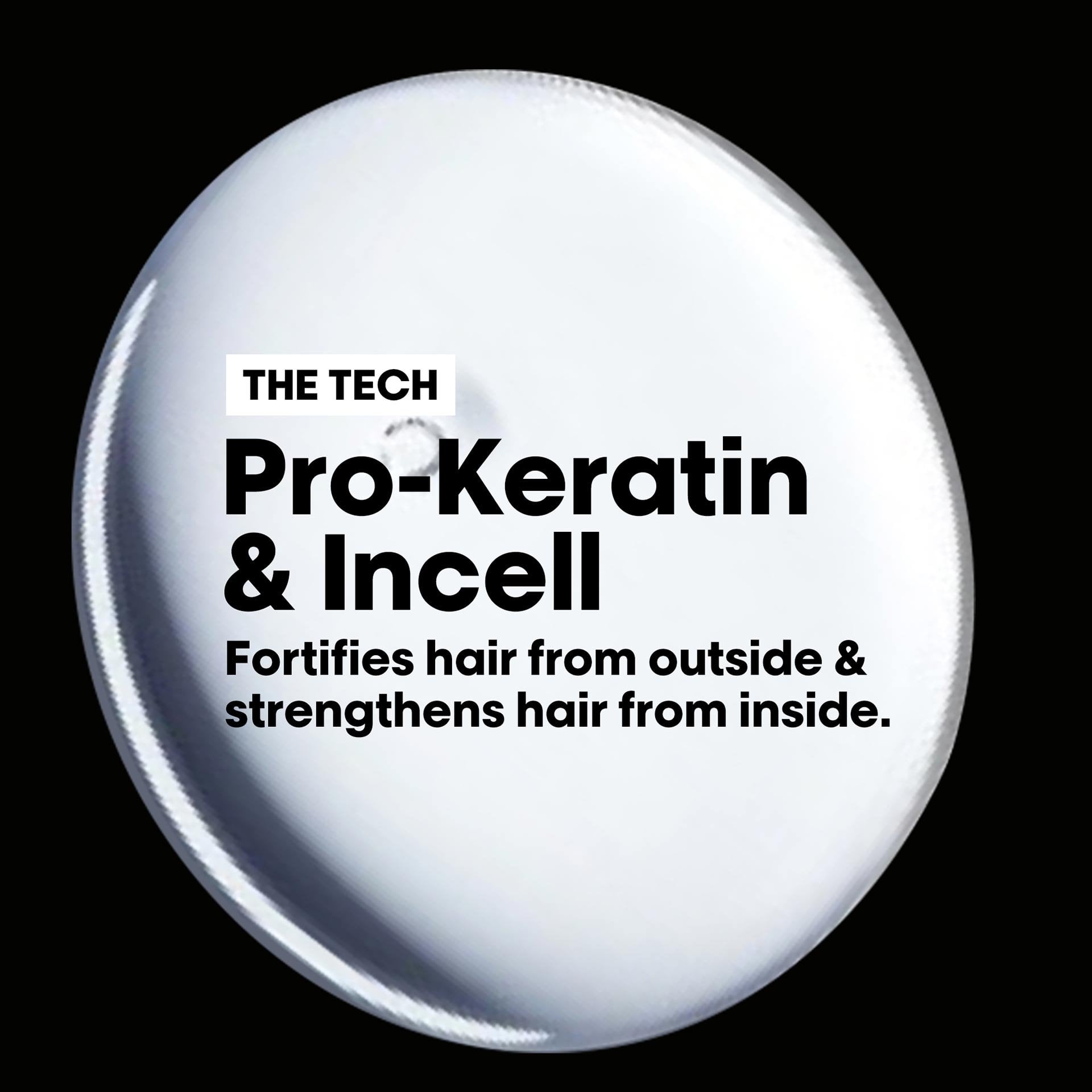 Pro-keratin infused masque