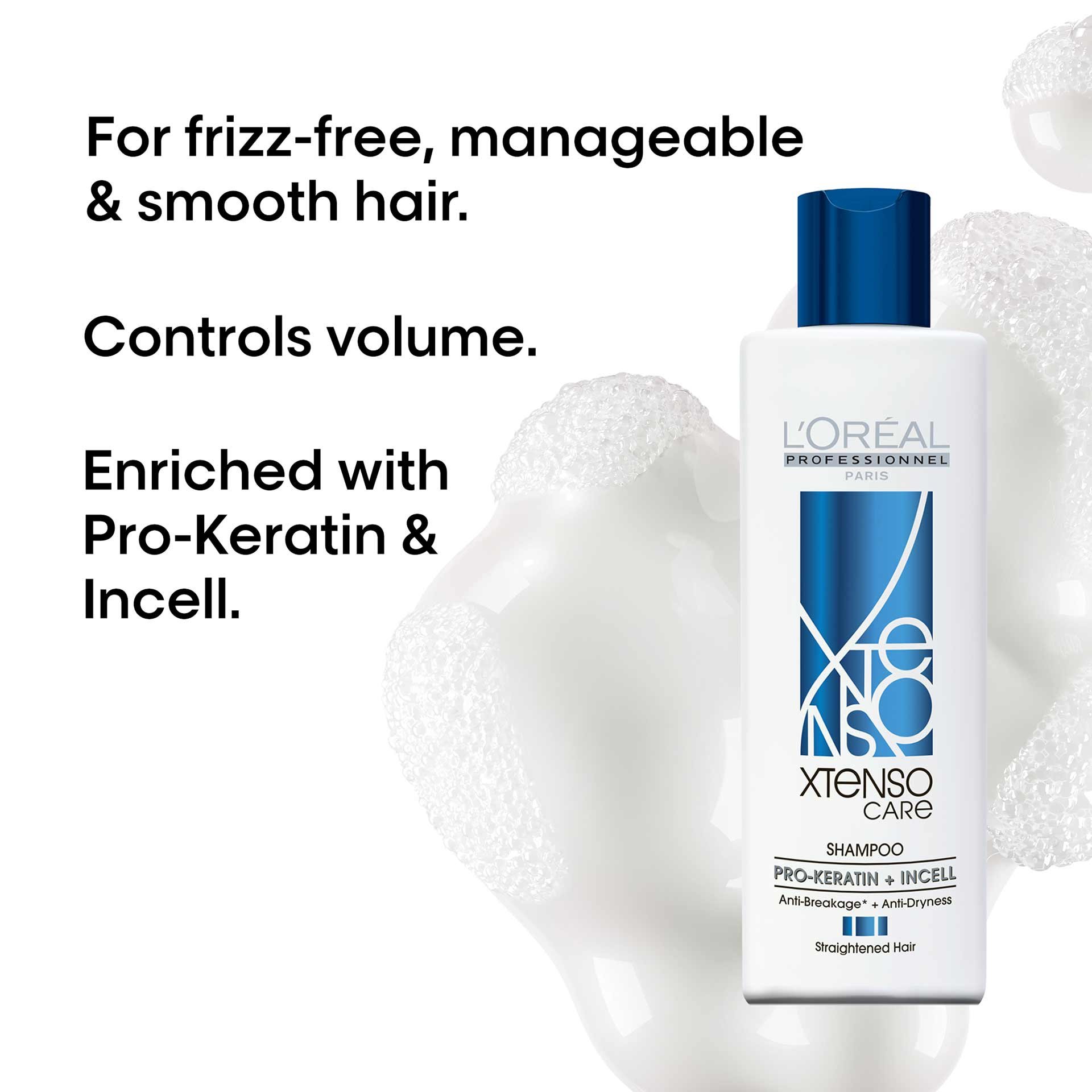 Xtenso care frizz-free shampoo