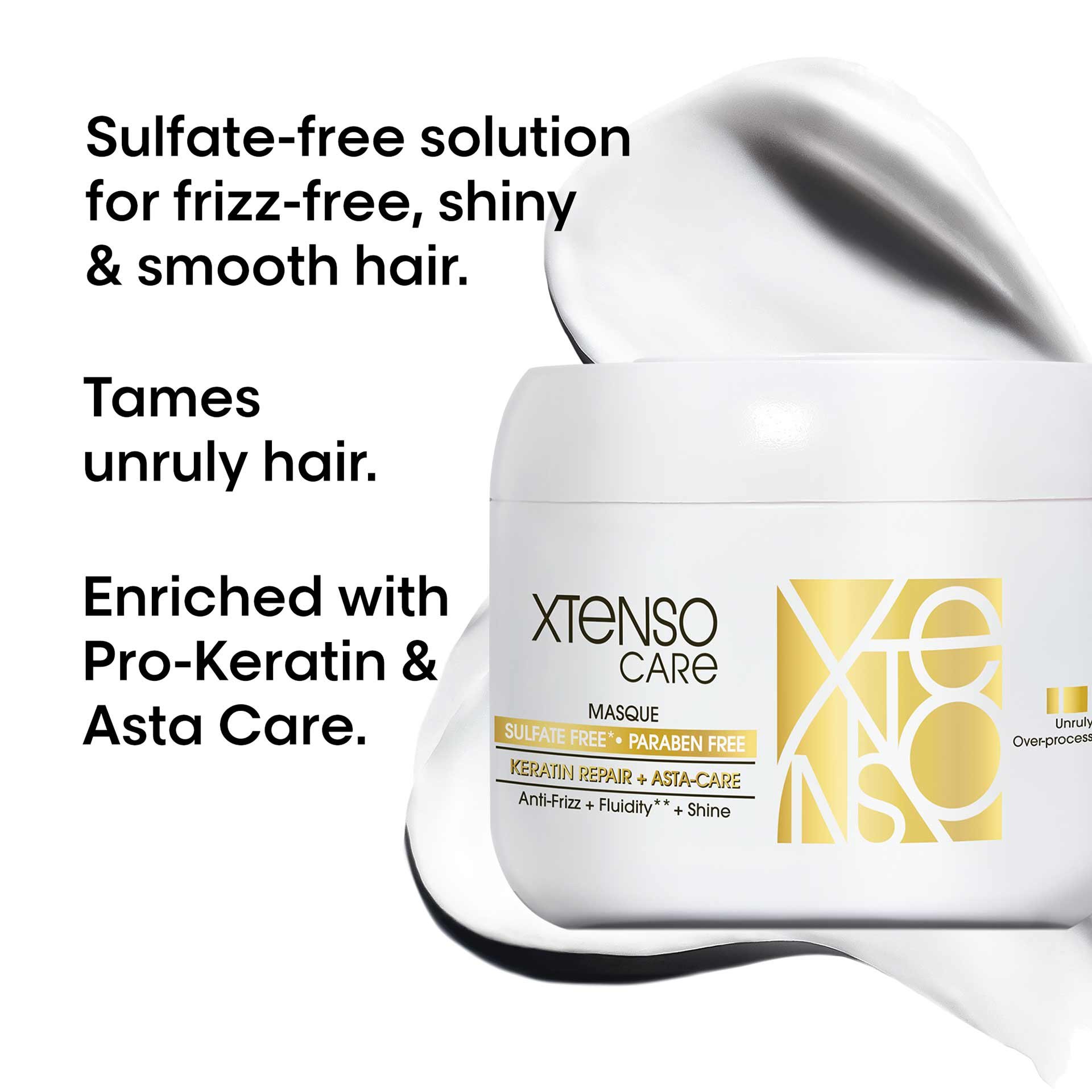 Xtenso care sulfate-free for frizz-free hair