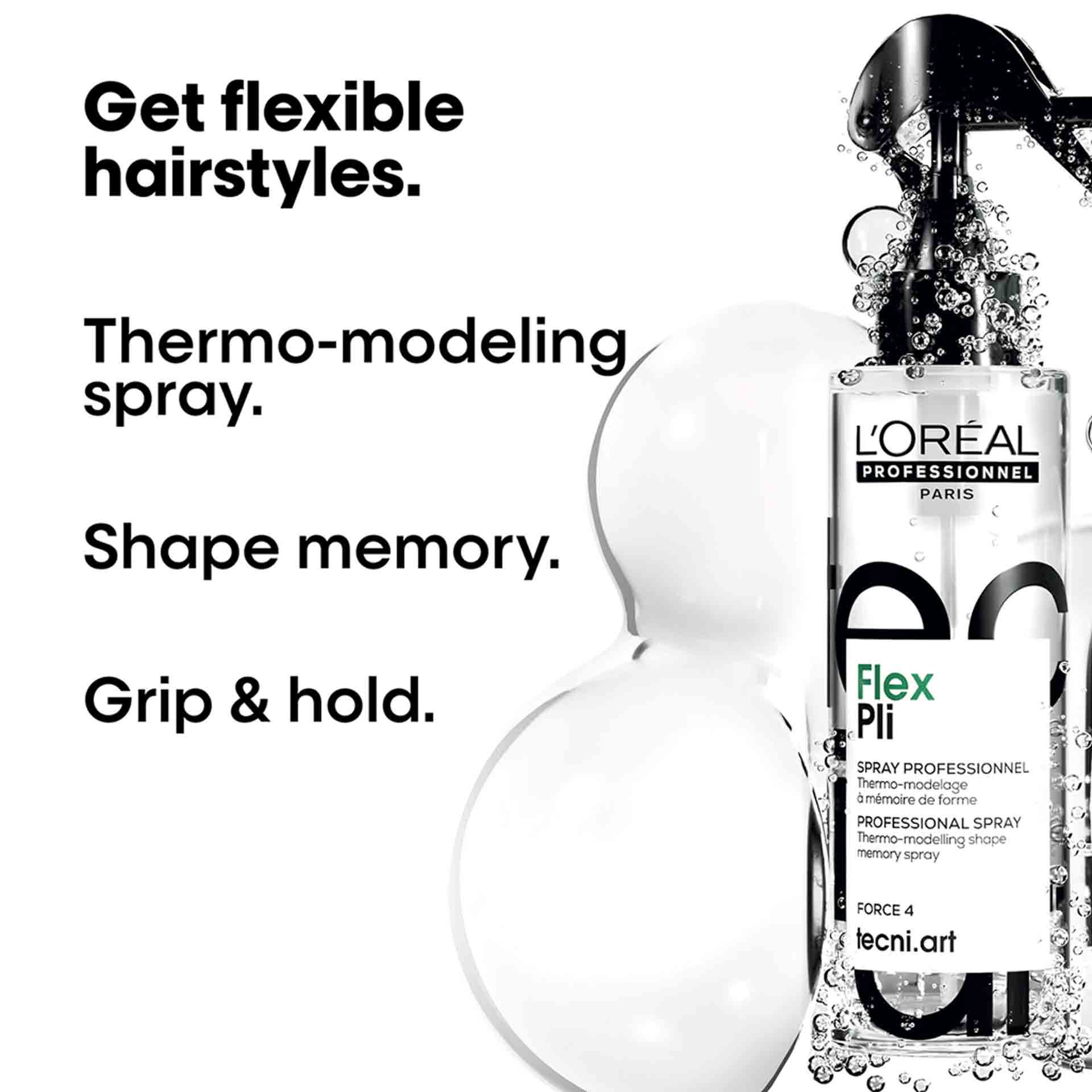Benefits of L’Oréal Professionnel Flex Pli Hair Spray