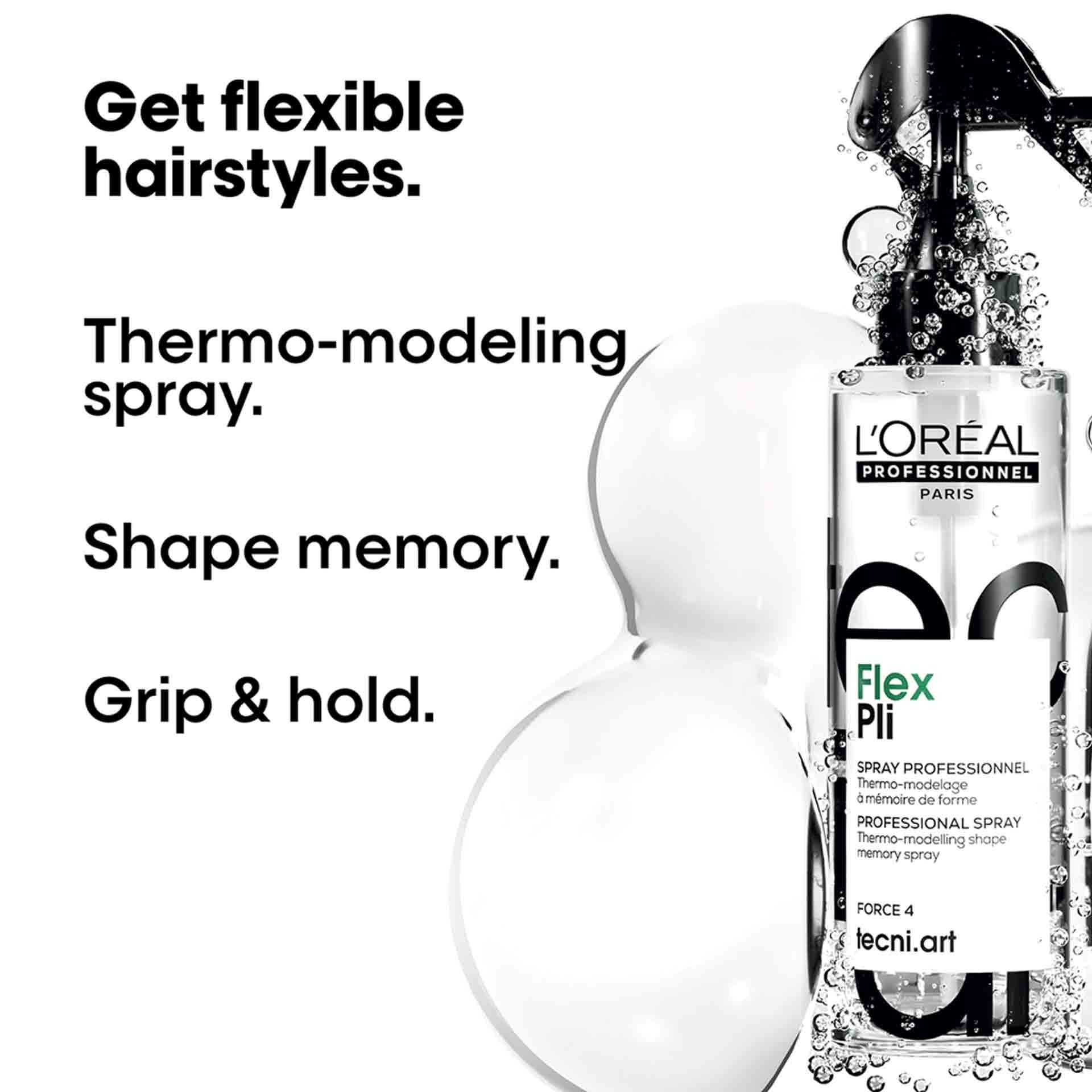 Benefits of L’Oréal Professionnel Flex Pli Hair Spray