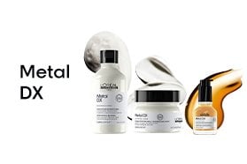 Metal DX range for hair breakage