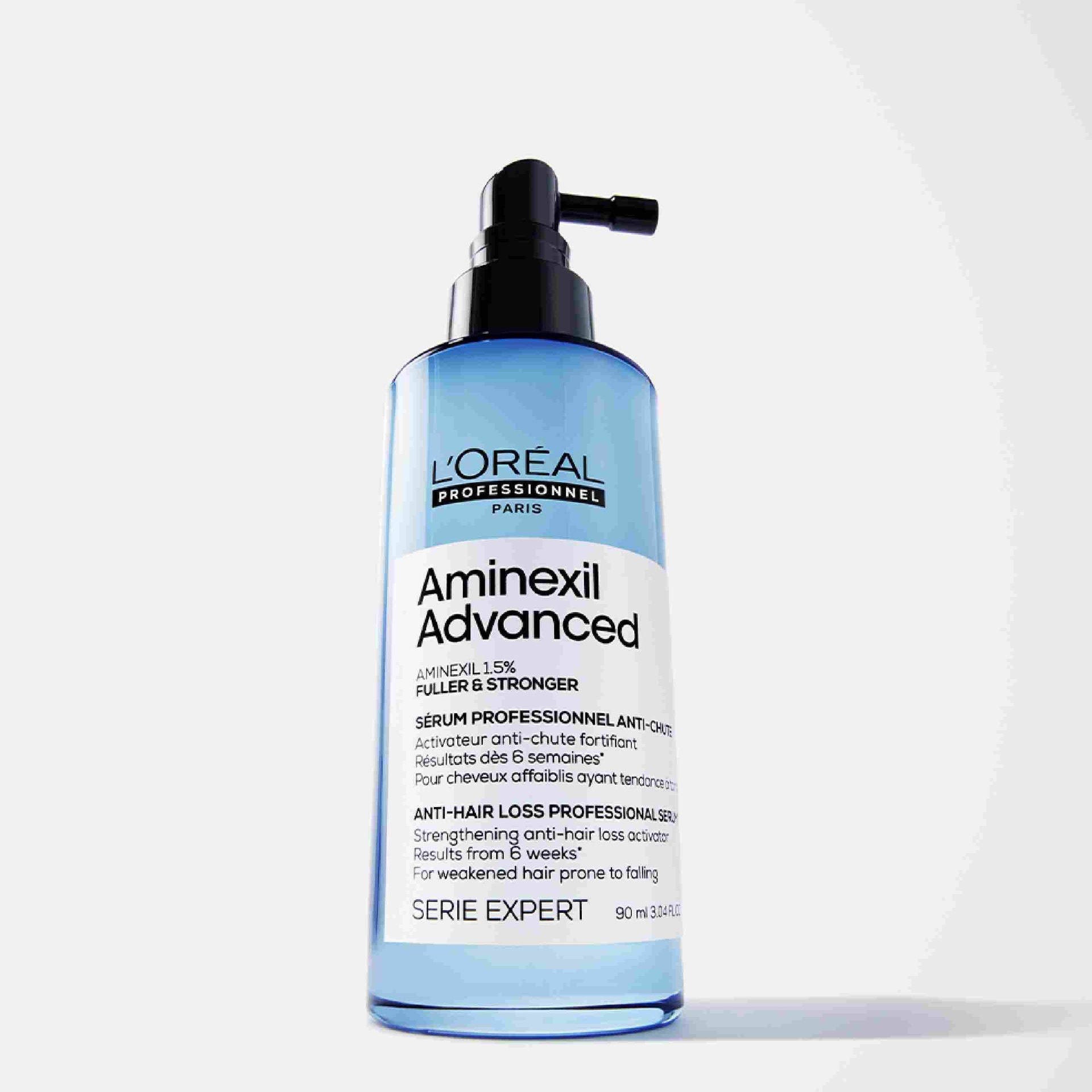 Fuller & stronger hair with Aminexil Advanced