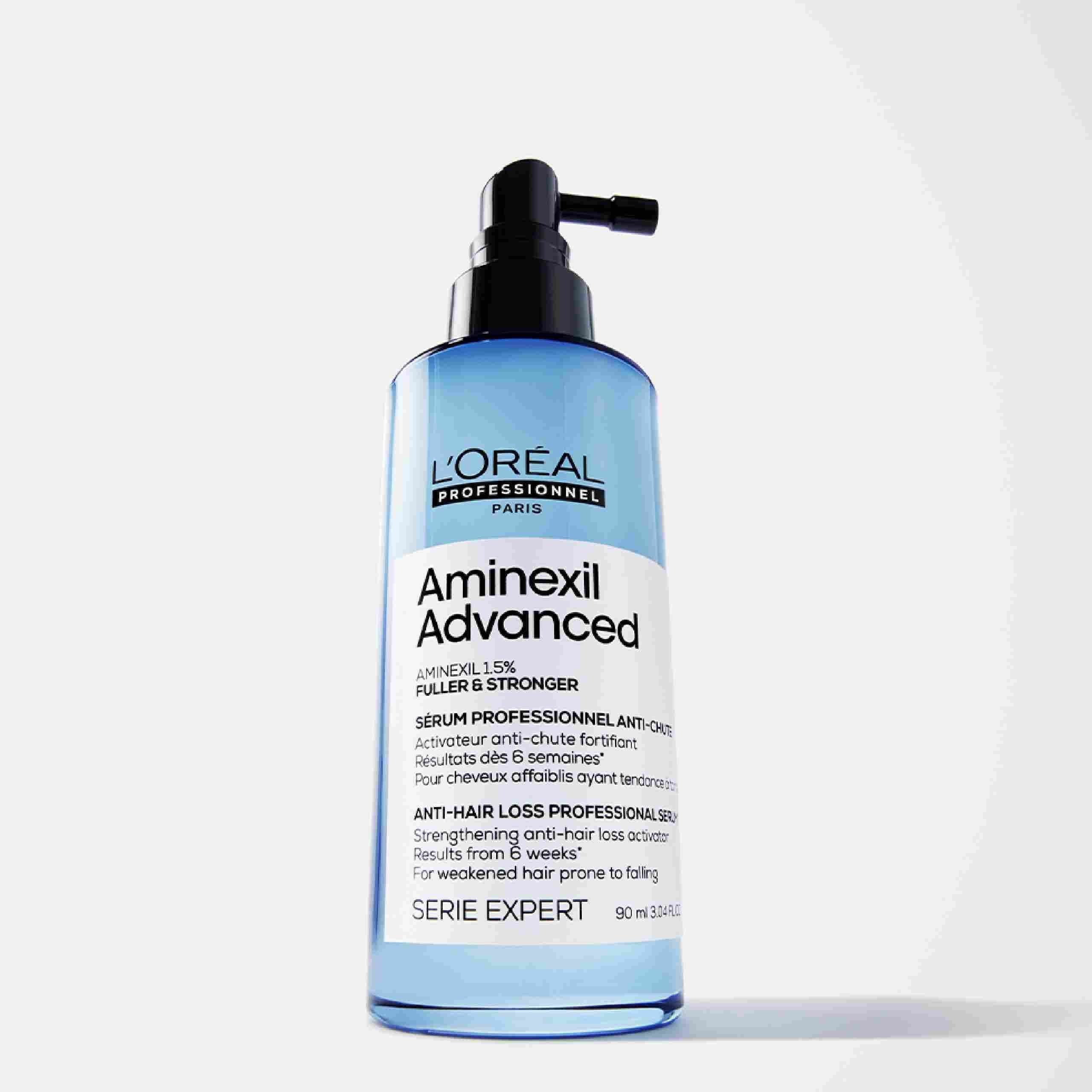 Fuller & stronger hair with Aminexil Advanced