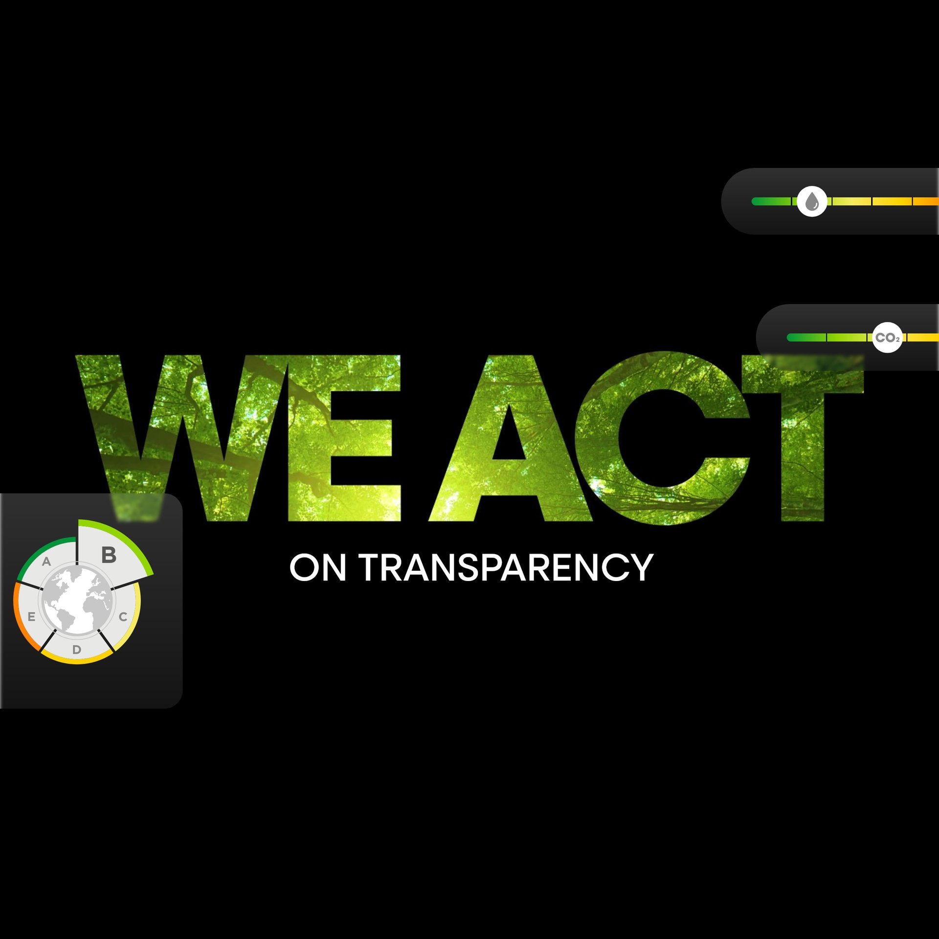We act on transparency
